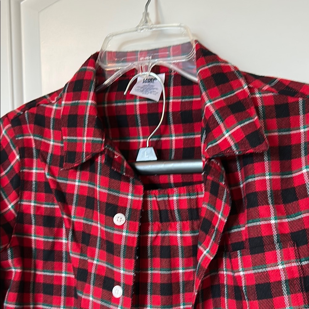 Lands End kids holiday pj set